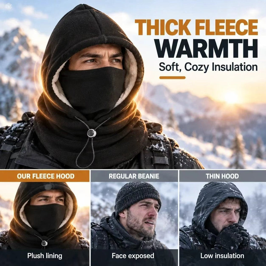🔥 Up to 50% OFF – 🧣 Winter Fleece Balaclava | 3-in-1 Protection for Head, Face & Neck