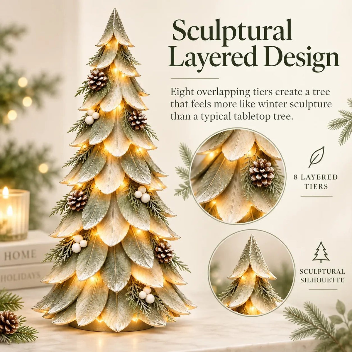 🔥Limited-Time Offer🌟🌲Winterleaf Glow Christmas Tree