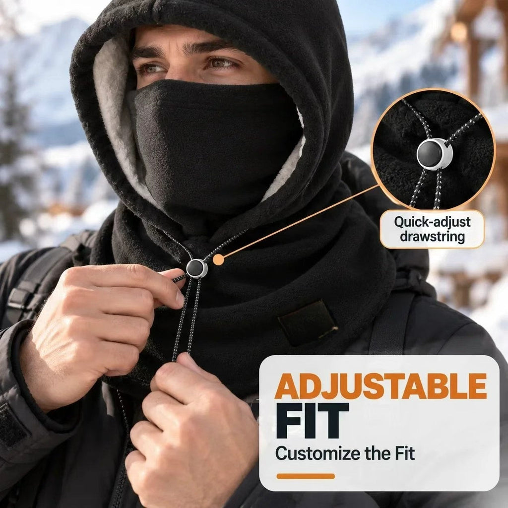 🔥 Up to 50% OFF – 🧣 Winter Fleece Balaclava | 3-in-1 Protection for Head, Face & Neck