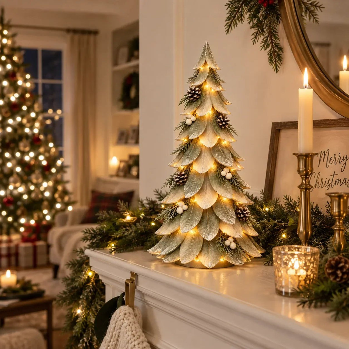 🔥Limited-Time Offer🌟🌲Winterleaf Glow Christmas Tree