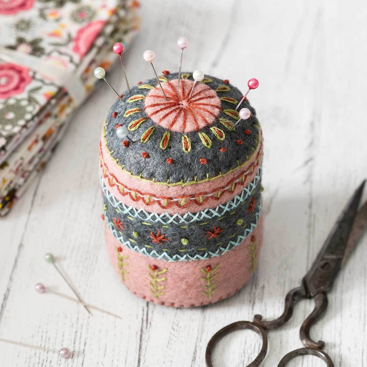 Folk Pincushion Felt Craft Kit
