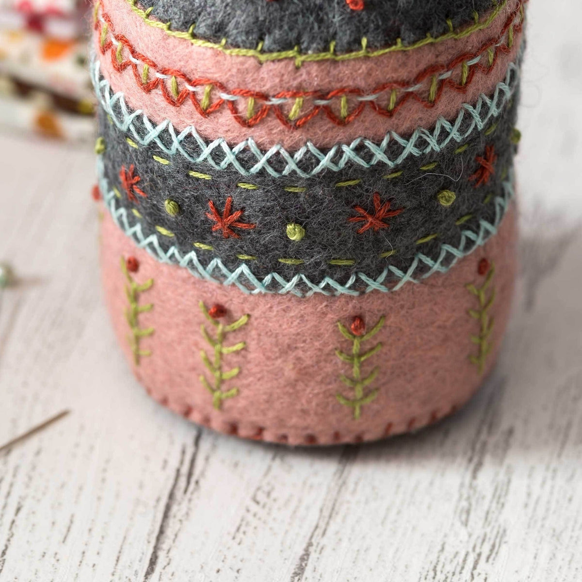 Folk Pincushion Felt Craft Kit