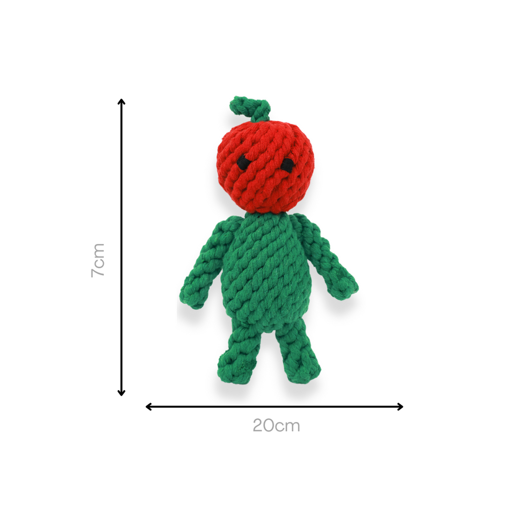 Eve the Apple Baby Rope Toy