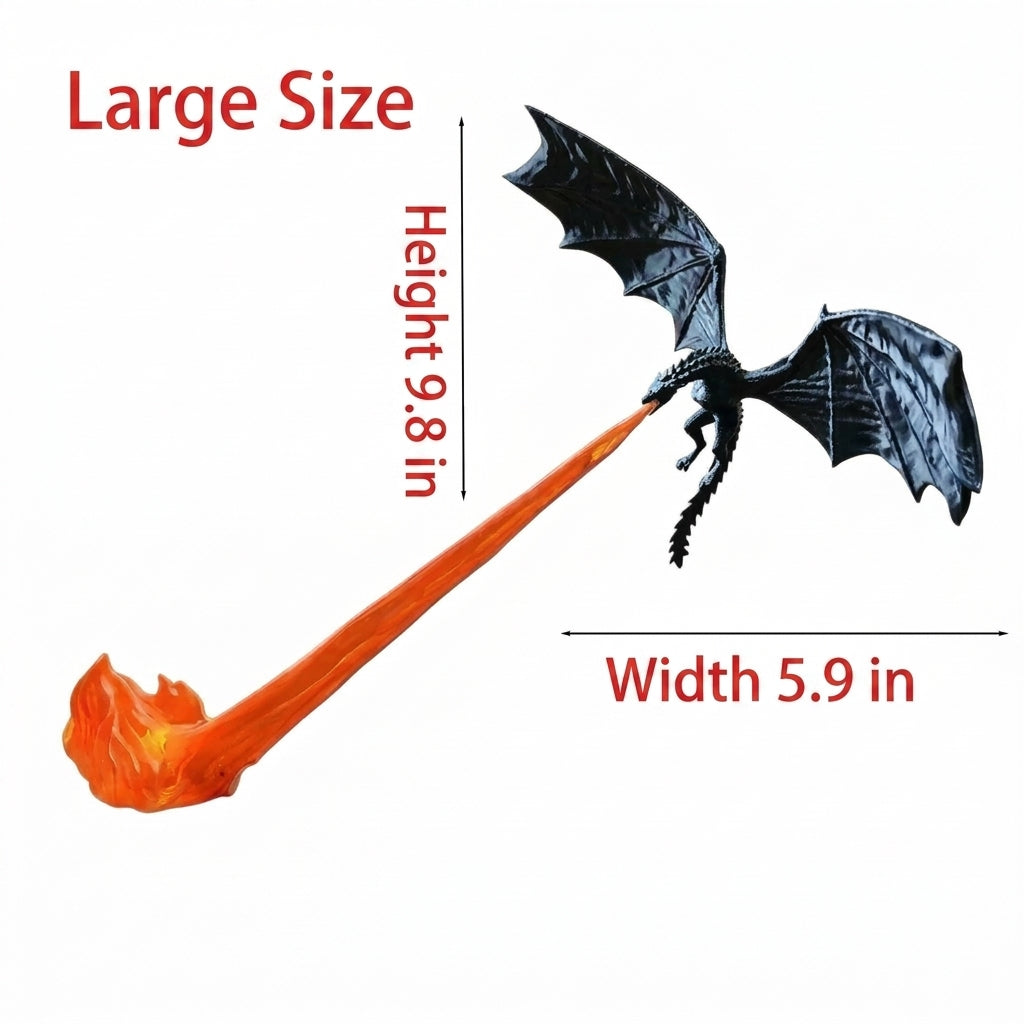 Flying Flame Dragon Night Light – Fantasy Table Atmosphere Light