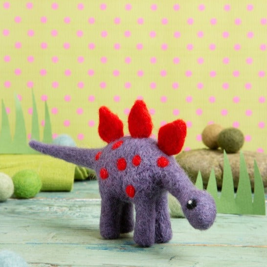 Stegosaurus Mini Felting Kit