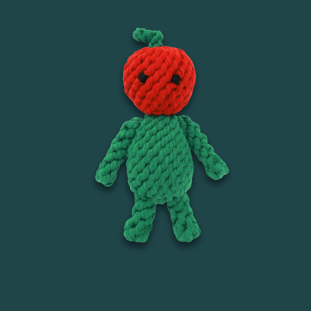 Eve the Apple Baby Rope Toy